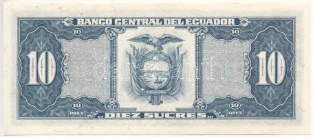Ecuador 1986. 10S "LM 03223579" T:I
Ecuador 1986. 10 Sucres "LM 03223579" C:UNC