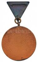 1950. "Földalatti Vasút Emlékérem" zománcozott bronz kitüntető érem, eredeti tokban T:1-