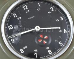 Kienzle katonai tachográf óra, Luftwaffe, Nyugat-Németország. Jelzett, sorszámozott, fém házzal, kul...
