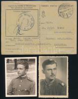 cca 1940-1979 Militária tétel, össz. 4 db: 1979 Magyar Néphadsereg Hadtörténeti Intézet és Múzeum Ha...