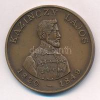 Bognár György (1944-) 1990. "Gyöngyös - Aradi Vértanúk / Kazinczy Lajos" Br emlékérem (42,...