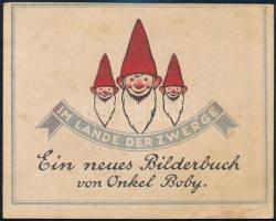 cca 1930 Vitello - Im lande der Zwerge- ételízesítő mese rajzos receptfüzete