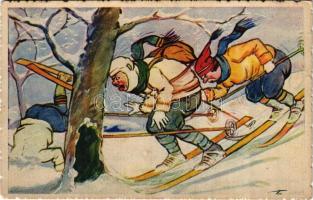 Síbaleset / ski accident. Cecami n. 516. (fl)