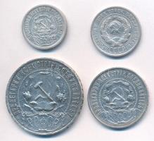 Szocialista Szövetségi Szovjet Köztársaság 1921. 1R Ag + 1922. 50k Ag +1923. 15k Ag + Szovjetunió 19...