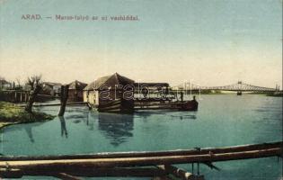 Arad with new iron bridge