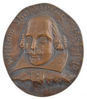 Renner Kálmán (1927-1994) DN William Shakespeare 1564-1616 Br emlékplakett (89x102mm) T:1-