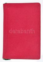 1956 Előjegyző zsebnapár az 1956. évre, benne néhány érdekes bejegyzéssel a forradalom napjaiban