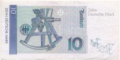 Németország 1991. 10M "DA8881369A6" T:III szép papír
Germany 1991. 10 Mark "DA888136...