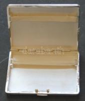 Dekoratív, art deco ezüst cigarettatárca 125,5g a századfordulóról