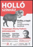 Holló Színház szórólap + Kojnok Ádám termelési organizátor borítékja