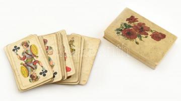 Tarokk kártya, Játékkártyagyár és Nyomda Budapest, bonbonos dobozban