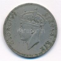 Brit Kelet-Afrika 1948. 1Sh Cu-Ni VI. György T:3 British East Africa 1948. 1 Shilling Ag George Vl C:F  Krause KM#31