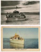 11 db MODERN hajós motívum képeslap / 11 modern ship motive postcards