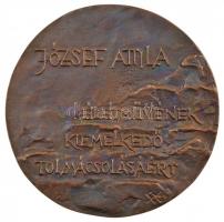 Szöllőssy Enikő (1939- ) 2005. "József Attila életművének kiemelkedő tolmácsolásáért" kéto...