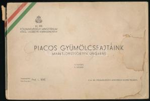 Növényvédelem és kertészet színes képsorozatai II. A gyümölcsös kártevői II. Szőlő kártevék. Bp., én...