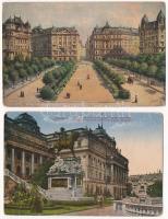 Budapest - 5 db régi képeslap / 5 pre-1945 postcards
