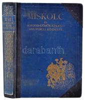 Miskolc. Szerk.: Dr. Halmay Béla és Leszih Andor. Magyar Városok Monográfiája V. Bp., 1929., Magyar Városok Monografiája Kiadóhivatala, (Wodianer F. és Fiai-ny.). Szövegközti fekete-fehér illusztrációkkal. Kiadói aranyozott egészvászon-kötés, kopott borítóval, javított gerinccel és kötéssel, aláhúzásokkal. Volt könyvtári példány.