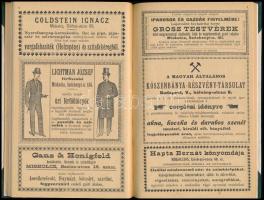 Borsodvármegye és Miskolcz város czímtára. Szerk. és kiadja Sugár Ignácz. Átkötött, modern félműbőr ...