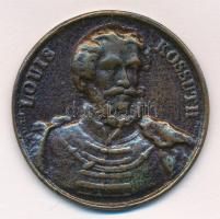 DN Kossuth Lajos öntött modern másolat bronz emlékérem, hátoldalon COPIE beütéssel (40,5mm) T:2