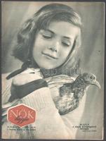 1958 Nők Lapja X. évfolyamának 5 db száma (14., 16., 17., 18., 19. sz.), vegyes állapotban