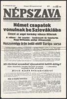 1939 Népszava 67. évf. 173. számának reprintje, 14 p.