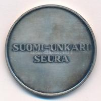 DN "Kodály Zoltán 1882-1982 / SUOMI-UNKARI SEURA" kétoldalas, ezüstpatinázott emlékérem (4...