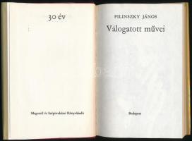 Pilinszky János válogatott művei. 30 év sorozat. Szerk.: Illés Endre, Kardos György. Bp., 1978, Magv...