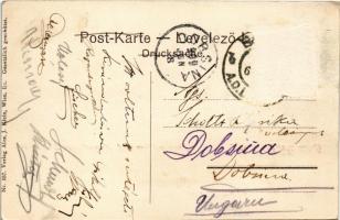 1909 Lajtabruck, Bruck an der Leitha; Partie aus dem gräfl. Harrach'schen Schlosspark / Harrach...