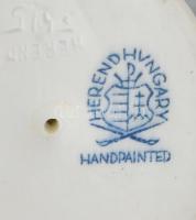 Herendi porcelán Ludas Matyi, kézzel festett, jelzett, kis kopásnyomokkal, m: 8 cm