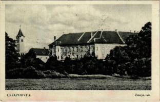 1942 Csáktornya, Cakovec; Zrínyi vár, kastély / castle (EB)