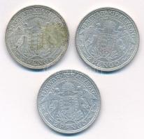 1939. 2P Ag "Madonna" (3x) T:2 
Adamo P7