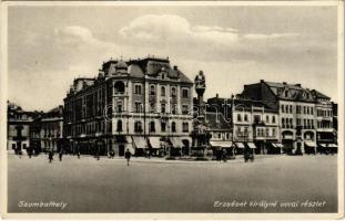 1931 Szombathely, Erzsébet királyné utcai részlet, Rechnitzer üzlete (EK)