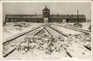 Oswiecim-Brzezinka, Auschwitz-Birkenau; WWII German Nazi concentration camp. Gate of Death (EK)