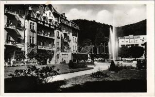 1936 Trencsénteplic, Trencianske Teplice; Grand Hotel Nagyszálloda / hotel