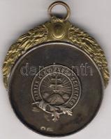 1896 Magyar Kerékpáros Szövetség érem ezüst T:1
