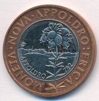 Hollandia 1993. 5E bimetál T:1,1-
Netherlands 1993. 5 Ericas bimetallic C:UNC,AU