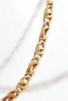 Arany (14k/Au) nyaklánc, jelzett, nettó: 12g, h: 62cm