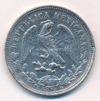 Mexikó 1903Mo-AM 1P Ag T:3 ph., patina
Mexico 1903Mo-AM 1 Peso Ag C:F edge error, patina
Krause KM...