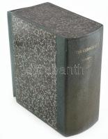 1930 The connoisseur feliratos könyv formájú vastag karton doboz. 30x26x14 cm