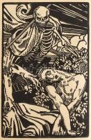 Jaloux Edmond: L'amour de Cecile Fougeres. Paris, 1923. J. Ferenczi & Fils. Fametszetű illu...