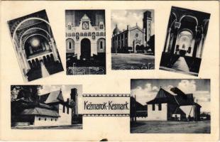 Késmárk, Kezmarok; mozaiklap / multi-view postcard