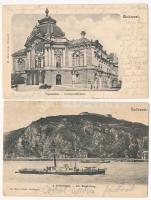 1903 Budapest. Ganz Antal kiadása - 4 db régi képeslap