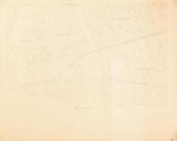 cca 1890-1900 3 db nagyméretű helyrajzi térkép: Törökbálint, Budaörs és környéke, feltekerve, kis sz...