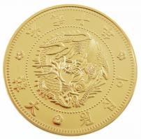 DN "Történelmi aranypénzek - Korea 20 von, 1906" aranyozott Cu-Ni utánveret "COPY&quo...