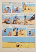 1948 Hergé: Tintin kalandjai. Képregény - Les aventures de Tintin. Le Crabe aux princes d'Or. P...