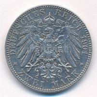 Német Birodalom / Poroszország 1901A 2M Ag "200 éves a királyság" T:2 ph. German Empire / ...