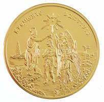 DN Történelmi aranypénzek - Betlehem 4 dukát, Oroszország aranyozott Cu-Zn utánveret COPY beütéssel (20g/38,61mm) T:PP