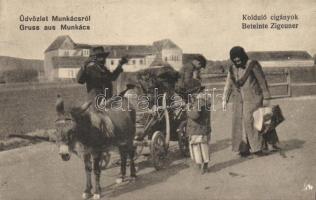 Munkács gipsy beggars