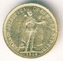 1906. 10K Au 3,387g T:2/3 apró ph.