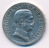 Olaszország 1916R 2L Ag III. Viktor Emánuel T:2 polírozva Italy 1916R 2 Lire Ag Vittorio Emanuele III C:XF polished Krause KM#55